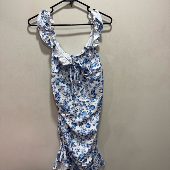 Floral Ruffle Dress - Picture 2 of 2